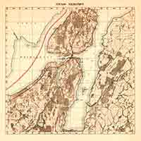 Kartta: Salmijärvi (1930). 770/450. (4931/01). Mitannut v.1929 L.Teittinen ja piirtänyt v.1930 H.Finneman. Maanmittaushallituksen kartografinen toimisto 1930. Maanmittaushallituksen kivipaino, Helsinki 1930.