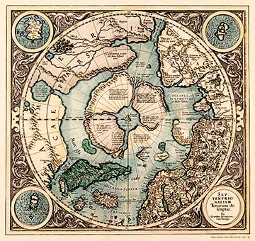 SEPTENTRIONALIUM TERRARUM DESCRIPTIO 1613
