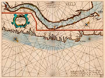 DE CUSTEN VAN LAPLANDT 1676