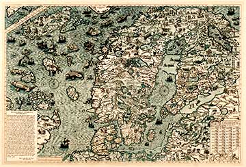 carta marina 1539/1572