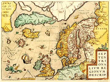 SEPTENTRIONALIUM REGIONUM DESCRIP 1570